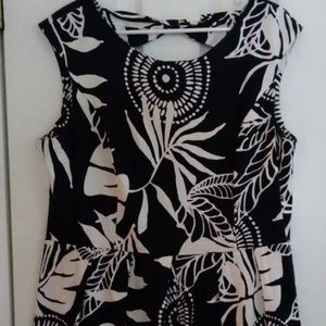 Cool Cotton Sleeveless Dress (cute cutout in back)